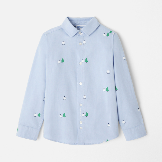 Camisa de espíritu navideño para niño 