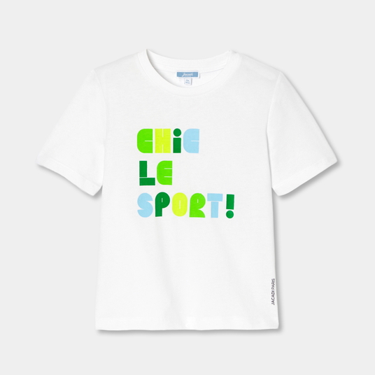 Camiseta de manga corta para niños