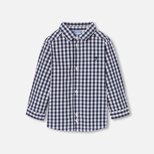 Camisa de cuadros para bebé niño