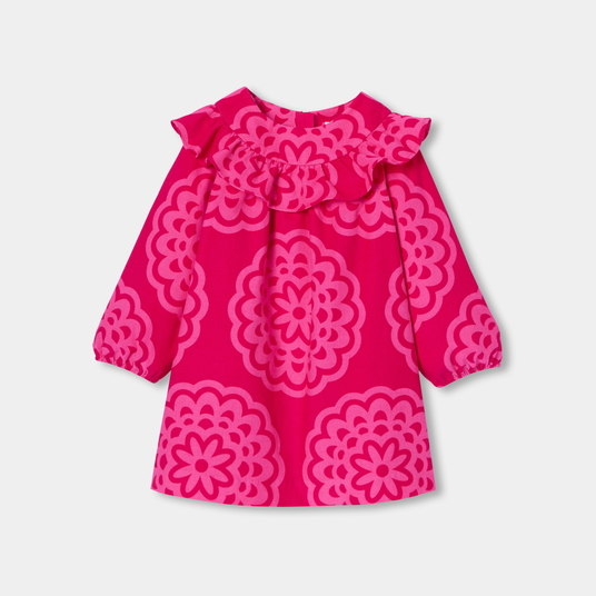 Vestido de terciopelo para bebé niña