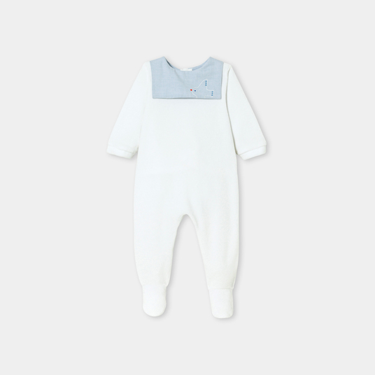 Pijama de terciopelo para bebé niño