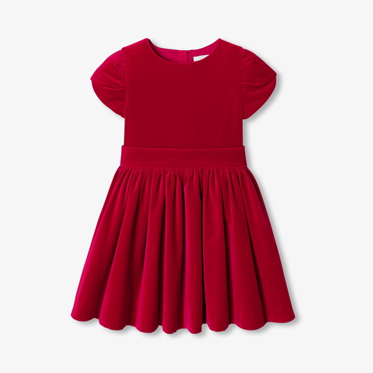 Vestido de terciocabello para niña